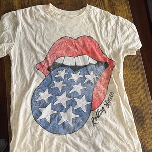 The Rolling Stones Kids Tee - Red, Blue, and White
